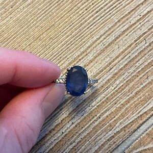 Sparkling Halo Pandora ring size 6, sterling silver